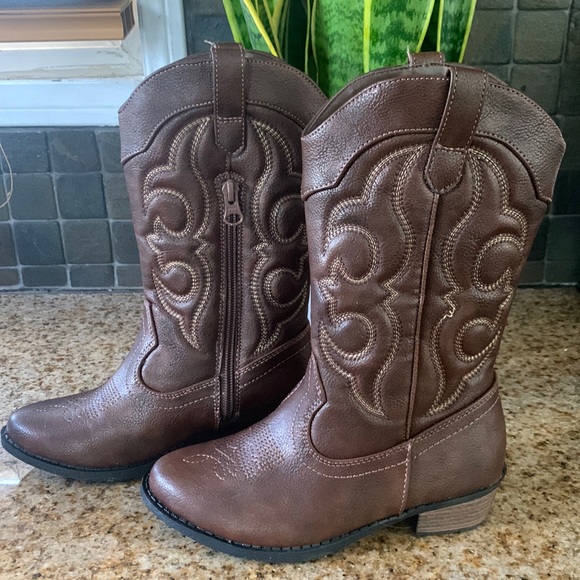 Cat & Jack Shoes Kids Montana Zipper Western Cowboy Boots Poshmark